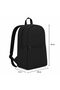 Xyz S10 Eco Series Unisex, School, Backpack - Black - 3