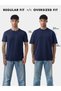 Beige Embroidered Daffy Duck Sarcasm Graphic Oversized T-Shirt - 6