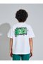 Teen Boys off White KSA National Day Print Oversized T-Shirt - 5