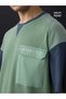 Men Kakashi Inspired Waffle Knit Oversized T-Shirt - 2