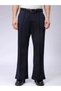 Men Flared Bootcut Mid Rise Trousers - 7