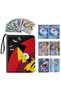 Pokemon Cards Binder Holder Carrying Case for Pokemon Cards Portable Trading Cards Holder Coll - 4