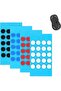 80PCS Dot Mouses Skates, Self-Adhesive Replacement Mouse Feet, Ultra-Smooth Mouse Skates for Any Mou