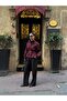 Studded Belted Zippered Trench Jacket - 3