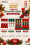 12 pairs kids christmas themed socks - thermal winter thick terry textured, seamless toe and warm socks set
