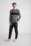 18725 Men's Round Neck Pajama Set