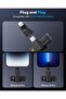 عبوة من قطعتين لمحول صوت USB C إلى Lightning لـ DJI Mic Mini للآيفون، يدعم تشغيل الموسيقى والشحن - 4