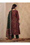 Multi-Color Printed Kurta and Pants Set with Dupatta - 2