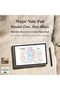 XPPen Magic Note Pad بشاشة ملونة مقاس 10.9 بوصة، معدل تحديث 90 هرتز، 16.7 مليون لون، دفتر ملاحظات ذكي. - 2