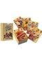 GIFT 55 PCS Gold Foil World Football Cards, Soccer Trading Card, Gold Foil Cards, No Repetition