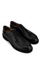 Men's Genuine Leather Black Classic Shoes - 2