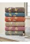 6 Towels with Daisy Embroidery |   Towel Set |   Towel Set |   Hand and Face Towel |   Dowry Towel |   Guest Towel