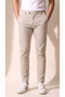 Men's Comfortable Daily Office Casual Trousers Beige