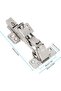 Cabinet Door Hinges, Full Overlay Soft Close Concealed Hinges with Adjustable 105 Degree Open - 6