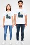 Colosseum White Unisex T-Shirt T-Shirt - 4