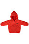 Unisex Red Quilted Hooded 2-Piece Set - 2
