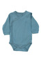 Unisex Blue Bodysuit Beret 3 Piece Set - 3