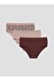 Leopard Patterned Hipster Panties (W6) - 2