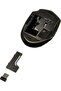 ماوس لاسلكي مريح للاستخدام مع USB - قابل لتعديل DPI - أسود - 5