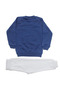 Boy's Crazy Written Navy Gray 2-Piece Set - 3
