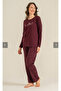 Women'S, Modal, (with Socks as a Gift), Pajama Set