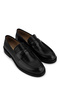 Men's Genuine Leather Black Classic Shoes - 2