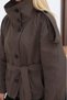 Zr Stand Collar Buttoned Double Breasted Trench - 4