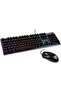 مجموعة أدوات Gear Combo Deathfire Ex، لوحة مفاتيح: مفاتيح ميكانيكية هجينة، 8 تأثيرات إضاءة خلفية، Mi