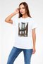 Brooklyn Bridge White Unisex T-Shirt T-Shirt - 3