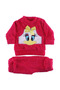 Baby Girl Fuchsia Welsoft 2-Piece Plush Set with Duck