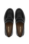 Men's Genuine Leather Black Classic Shoes - 5