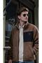 Men's Lamb Winter Welsoft Plush Fabric Jacket with Full Zipper and Front Pocket - 6