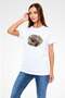 Petra White Unisex T-Shirt T-Shirt - 3