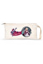 Wuthering Waves Carlotta Double Printed Laminated Raw Fabric Pencil Holder – 21×10 cm