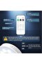 6 مجموعات من مصابيح استشعار الحركة، مصابيح ليلية LED تعمل بالبطارية اللاسلكية للممر والحمام وغرفة النوم - 4