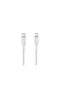 كابل بيلكن المجدول من نوع USB-C إلى Lightning (كابل شحن سريع للآيفون 14، 13، 12 أو أجهزة آيفون الأقدم)