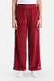 Kids Girl Velvet Wide Leg Pants, Burgundy