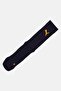Men 1 Pair Brand Logo Football Crew Socks, Dark Navy - 4