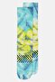 Men 1 Pair Embroidered Logo Crew Socks, Multicolor - 2
