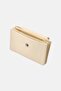 Women 3 Compartment Card Holder, Beige - 2