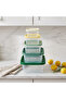 Edven 10 Piece Square Storage Container Set - 2