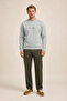 Clavin Men's Regular Fit New Season Cotton Sweatshirt Mint - 2