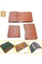 DIY Koza Leather Wallet Making Set, DIY Handmade Horizontal Men's Wallet Card Holder Kit