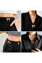 Belt Waist Shortening Device - Trouser Waist Reducer Button Device Practical Waist Adjustment Accessory - 4