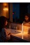 مصباح مكتب LED مزود بتحكم باللمس، وثلاثة ألوان للإضاءة، وتصميم أنيق وعصري، مناسب - 4