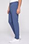 Men Sportswear Fit Plain Outdoor Track Pants, Slate Blue - 3