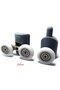 8PCS x Shower Door Rollers(4xTop + 4xBottom),Roller diameter 19/22/23/25/27mm, For the Bathroom Pan - 2