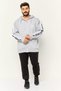 Men Sportswear Fit Outdoor Hoodie, Grey - 4