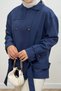 Molly Nelly Women's Stand Collar Midi Length Belted Trench Coat - 4