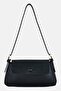 Women Rectangular Shoulder Bag, Black